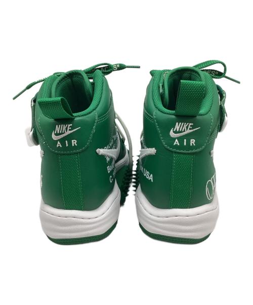 NIKE（ナイキ）NIKE (ナイキ) OFFWHITE (オフホワイト) ハイカットスニーカー グリーン サイズ:28㎝の古着・服飾アイテム