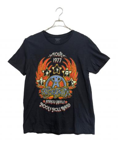 中古・古着通販】AERO SMITH (エアロスミス) バンドTシャツ ブラック