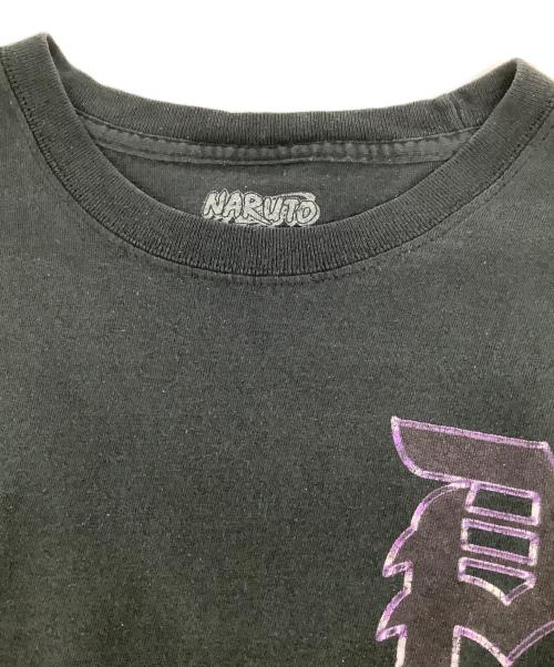 NARUTO（ナルト）NARUTO (ナルト) アニメTシャツ ブラック サイズ:Lの古着・服飾アイテム