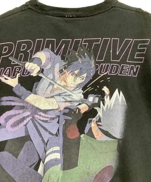 NARUTO（ナルト）NARUTO (ナルト) アニメTシャツ ブラック サイズ:Lの古着・服飾アイテム