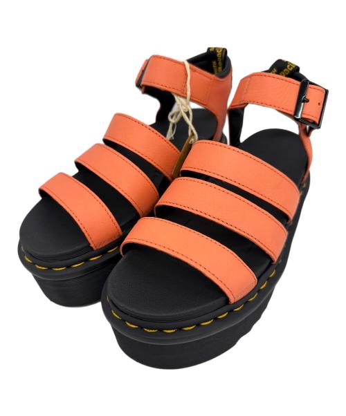 Dr.Martens（ドクターマーチン）Dr.Martens (ドクターマーチン) サンダル オレンジ×ブラック サイズ:5UKの古着・服飾アイテム