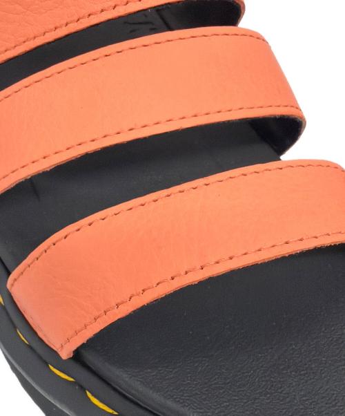 Dr.Martens（ドクターマーチン）Dr.Martens (ドクターマーチン) サンダル オレンジ×ブラック サイズ:5UKの古着・服飾アイテム