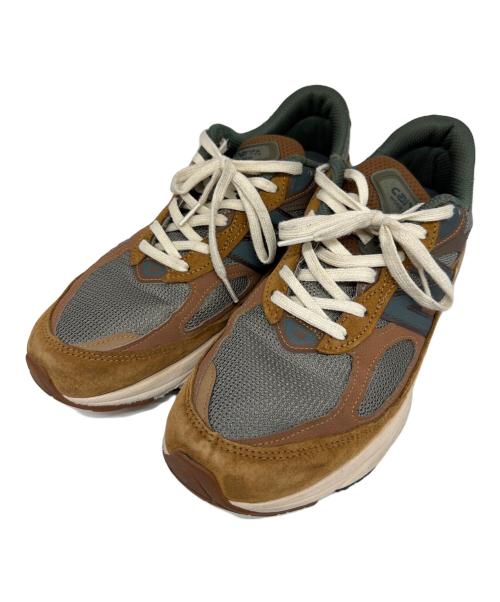NEW BALANCE（ニューバランス）NEW BALANCE (ニューバランス) CARHARTT WIP (カーハート ワーク イン プログレス) ローカットスニーカー ブラウン サイズ:28㎝の古着・服飾アイテム