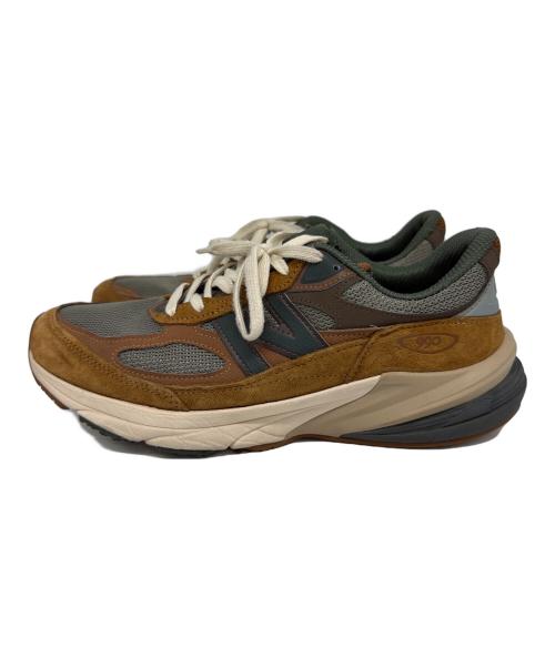 NEW BALANCE（ニューバランス）NEW BALANCE (ニューバランス) CARHARTT WIP (カーハート ワーク イン プログレス) ローカットスニーカー ブラウン サイズ:28㎝の古着・服飾アイテム