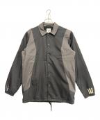 adidas×WHITE MOUNTAINEERINGアディダス×ホワイトマウンテ二アニング）の古着「コーチジャケット」｜ブラック