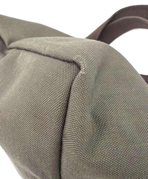 Herve Chapelier（エルベシャプリエ）Herve Chapelier (エルベシャプリエ) ハンドバッグ オリーブ×ブラウンの古着・服飾アイテム