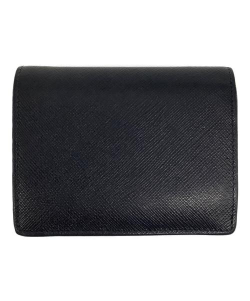 PRADA（プラダ）PRADA (プラダ) 2つ折り財布 ブラックの古着・服飾アイテム