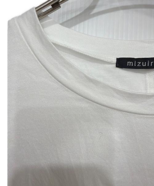 mizuiro-ind（ミズイロインド）mizuiro-ind (ミズイロインド) 半袖カットソー ホワイト サイズ:-の古着・服飾アイテム