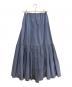emmi atelier (エミアトリエ) スカート ブルー：5000円