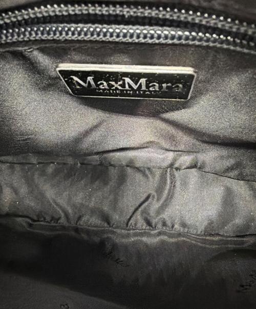 MaxMara（マックスマーラ）MaxMara (マックスマーラ) ワンショルダーバッグ パープルの古着・服飾アイテム