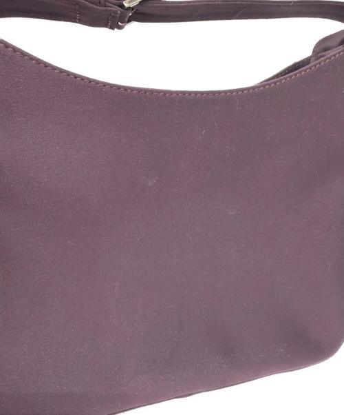 MaxMara（マックスマーラ）MaxMara (マックスマーラ) ワンショルダーバッグ パープルの古着・服飾アイテム