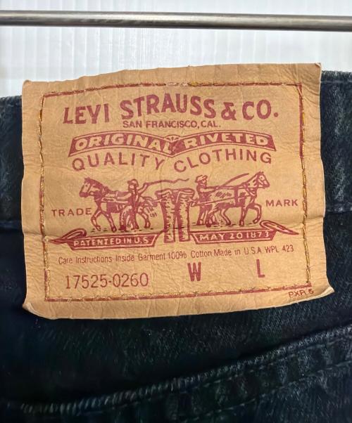 LEVI'S（リーバイス）LEVI'S (リーバイス) デニムパンツ ブラック サイズ:-の古着・服飾アイテム