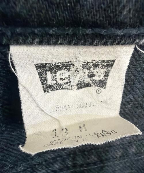 LEVI'S（リーバイス）LEVI'S (リーバイス) デニムパンツ ブラック サイズ:-の古着・服飾アイテム