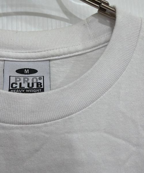 PROCLUB（プロクラブ）PROCLUB (プロクラブ) 半袖カットソー ホワイト サイズ:Mの古着・服飾アイテム