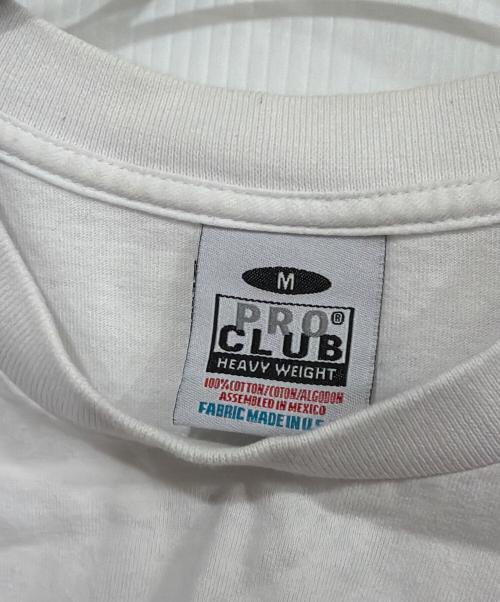 PROCLUB（プロクラブ）PROCLUB (プロクラブ) 半袖カットソー ホワイト サイズ:Mの古着・服飾アイテム