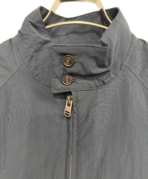 FRED PERRY（フレッドペリー）FRED PERRY (フレッドペリー) リンクル ハリントン ジャケット ネイビー サイズ:Mの古着・服飾アイテム