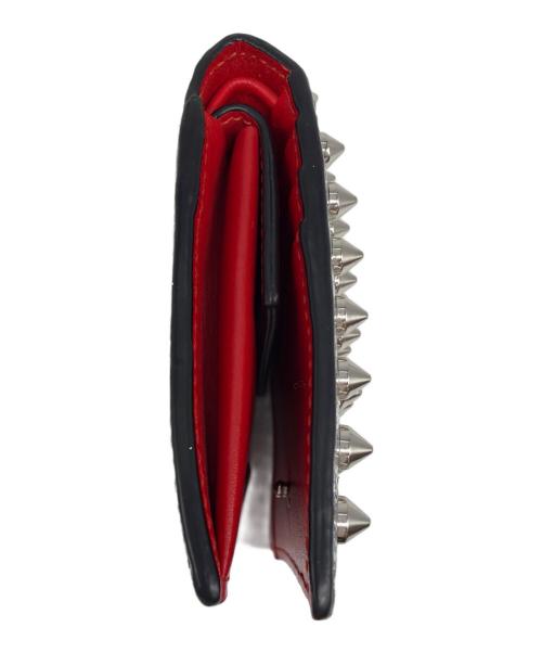 Christian Louboutin（クリスチャン・ルブタン）Christian Louboutin (クリスチャン・ルブタン) 2つ折り財布 シルバーの古着・服飾アイテム
