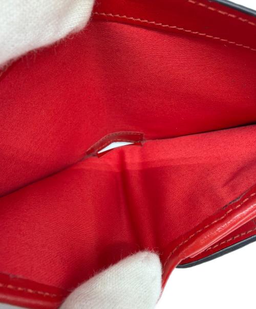 Christian Louboutin（クリスチャン・ルブタン）Christian Louboutin (クリスチャン・ルブタン) 2つ折り財布 シルバーの古着・服飾アイテム