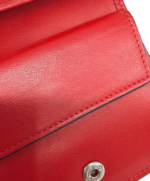 Christian Louboutin（クリスチャン・ルブタン）Christian Louboutin (クリスチャン・ルブタン) 2つ折り財布 シルバーの古着・服飾アイテム