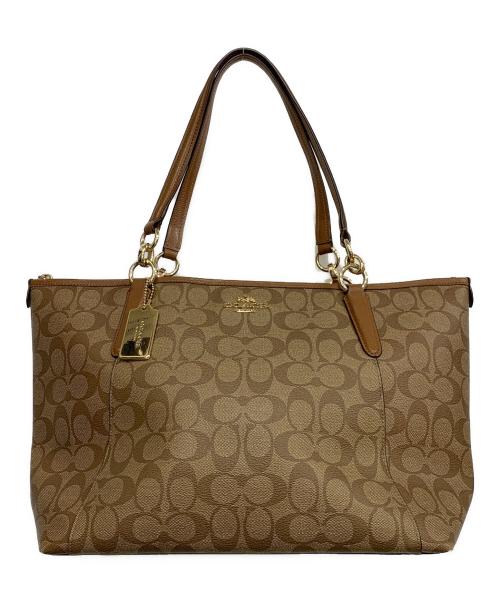 COACH（コーチ）COACH (コーチ) トートバッグ ブラウンの古着・服飾アイテム