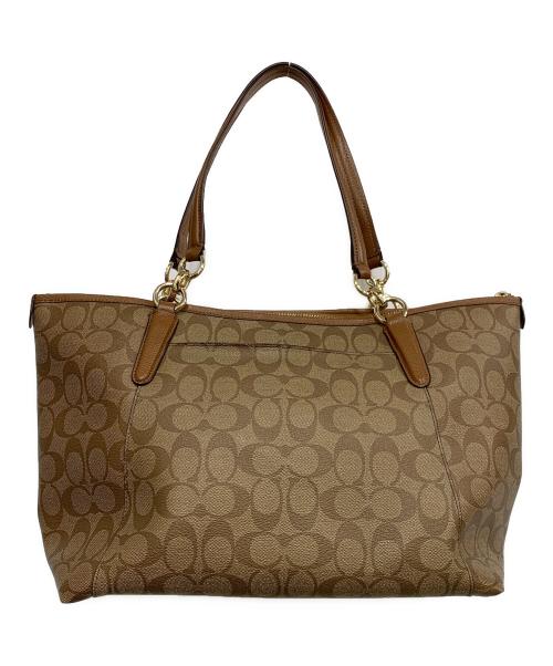 COACH（コーチ）COACH (コーチ) トートバッグ ブラウンの古着・服飾アイテム