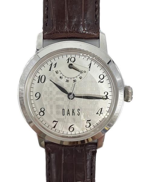 DAKS（ダックス）DAKS (ダックス) リストウォッチ ホワイトの古着・服飾アイテム