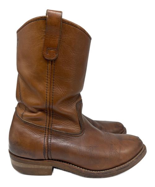 RED WING（レッドウィング）RED WING (レッドウィング) ペコスブーツ ブラウン サイズ:9の古着・服飾アイテム