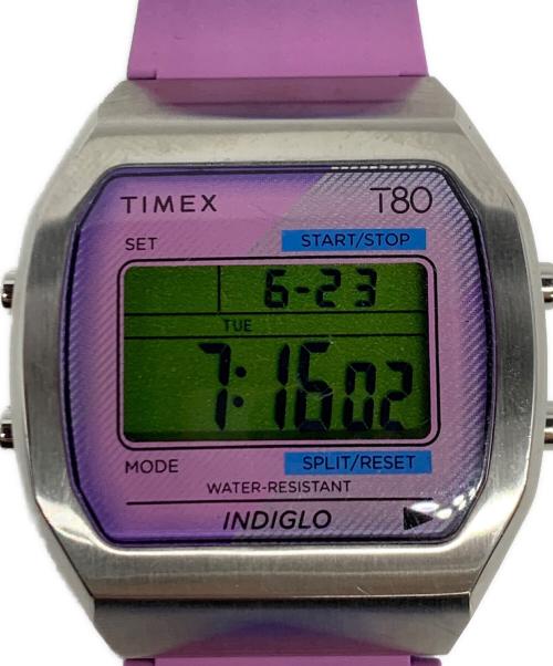 TIMEX（タイメックス）TIMEX (タイメックス) T80 スチール パープルの古着・服飾アイテム