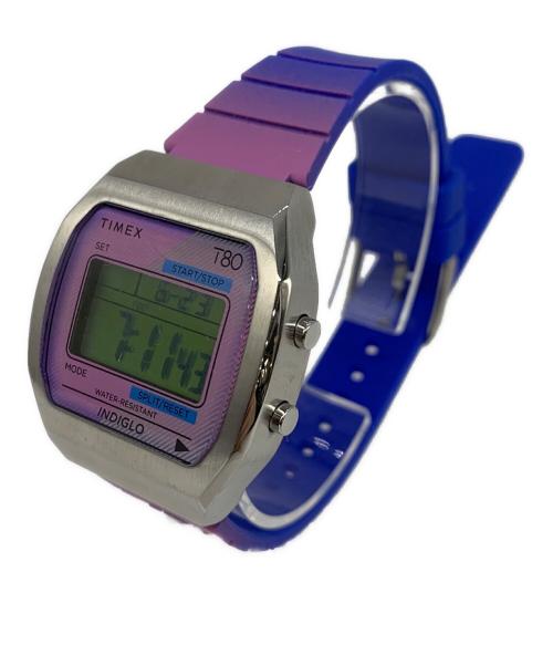 TIMEX（タイメックス）TIMEX (タイメックス) T80 スチール パープルの古着・服飾アイテム