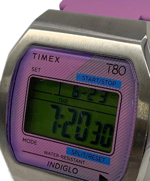 TIMEX（タイメックス）TIMEX (タイメックス) T80 スチール パープルの古着・服飾アイテム