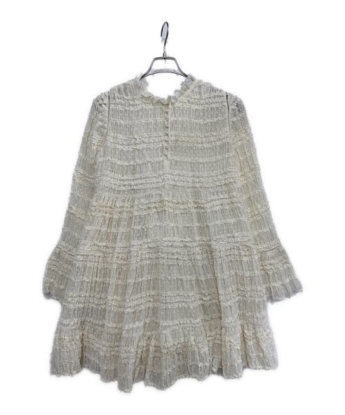 COCODEAL（ココディール）COCODEAL (ココディール) 長袖ワンピース アイボリー サイズ:2の古着・服飾アイテム