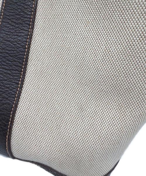 HERMES（エルメス）HERMES (エルメス) トートバッグ ブラウン×ベージュの古着・服飾アイテム