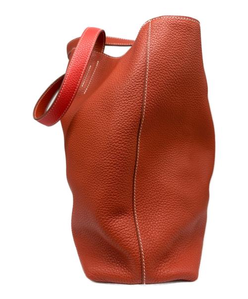 HERMES（エルメス）HERMES (エルメス) トートバッグ レッドの古着・服飾アイテム