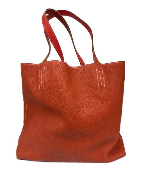 HERMES（エルメス）HERMES (エルメス) トートバッグ レッドの古着・服飾アイテム