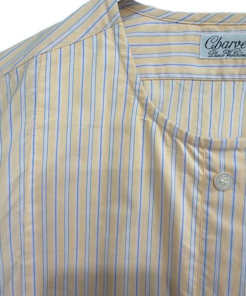 Cbarvet（シャルベ）Cbarvet (シャルベ) 長袖シャツ オレンジ サイズ:14の古着・服飾アイテム