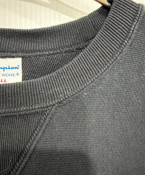 Champion（チャンピオン）Champion (チャンピオン) stussy (ステューシー) 半袖カットソー ブラック サイズ:Sの古着・服飾アイテム