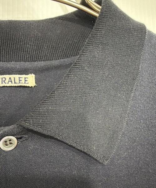 AURALEE（オーラリー）AURALEE (オーラリー) ポロシャツ ネイビー サイズ:3の古着・服飾アイテム