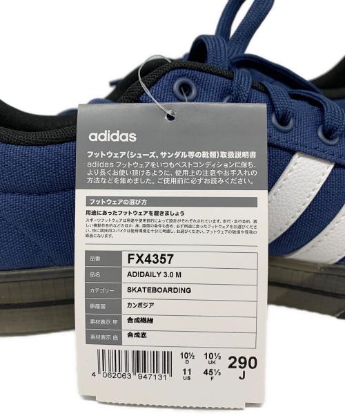 adidas（アディダス）adidas (アディダス) ローカットスニーカー ネイビー サイズ:29㎝ 未使用品の古着・服飾アイテム