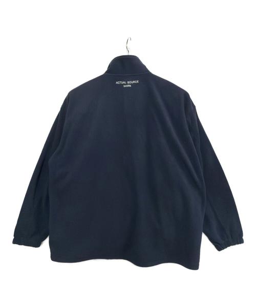 FreshService（フレッシュサービス）FreshService (フレッシュサービス) フリースジャケット ネイビー サイズ:Lの古着・服飾アイテム