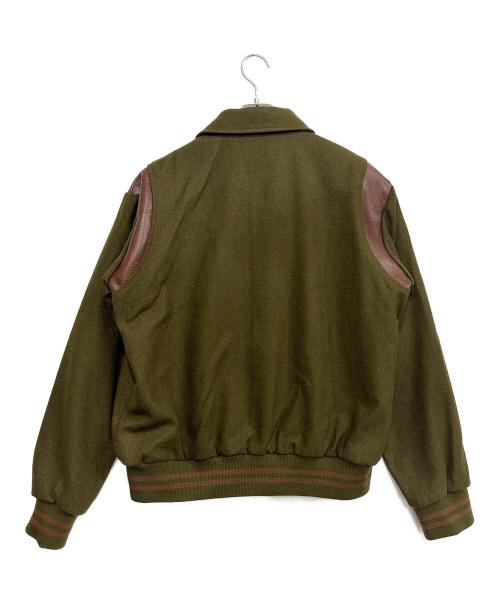 NVCLEAR（ニュークリア）NVCLEAR (ニュークリア) Teddy Jacket グリーン サイズ:Lの古着・服飾アイテム