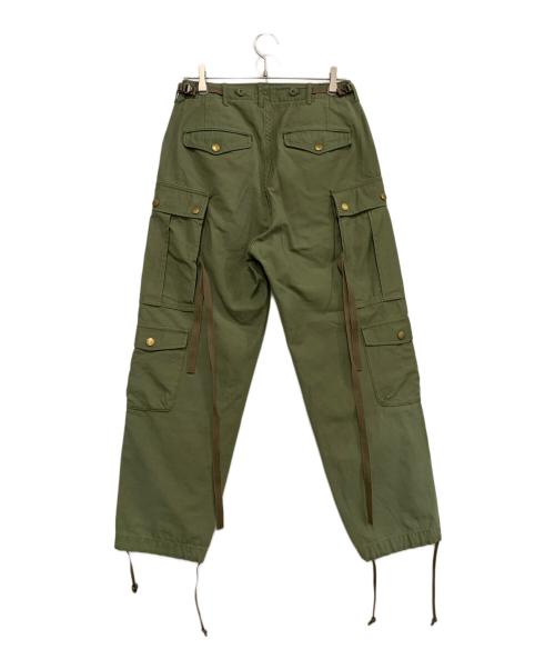 NVCLEAR（ニュークリア）NVCLEAR (ニュークリア) カーゴパンツ グリーン サイズ:Mの古着・服飾アイテム