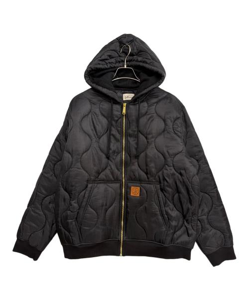 NVCLEAR（ニュークリア）NVCLEAR (ニュークリア) Liner Zip Hoodie ブラック サイズ:Lの古着・服飾アイテム