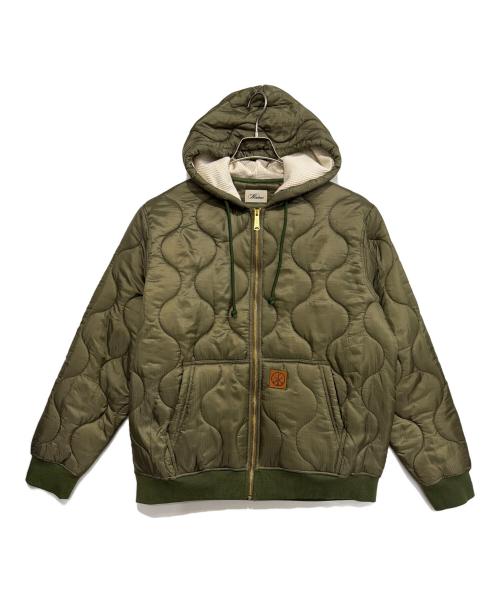 VECLEAR（ヴェクリア）VECLEAR (ヴェクリア) Liner Zip Hoodie グリーン サイズ:Lの古着・服飾アイテム