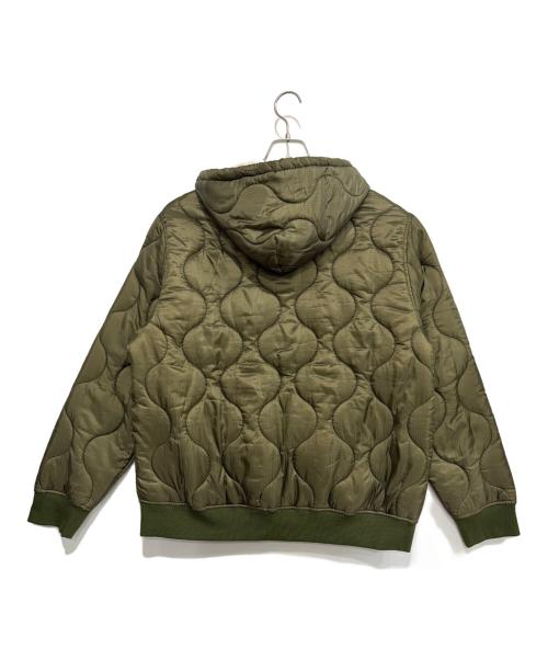 VECLEAR（ヴェクリア）VECLEAR (ヴェクリア) Liner Zip Hoodie グリーン サイズ:Lの古着・服飾アイテム