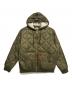 VECLEAR（ヴェクリア）の古着「Liner Zip Hoodie」｜グリーン