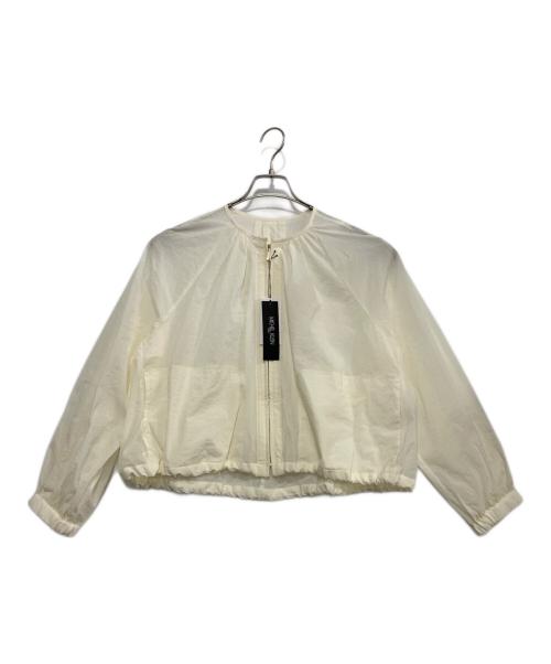 MICHEL KLEIN（ミッシェルクラン）MICHEL KLEIN (ミッシェルクラン) ブルゾン ホワイト サイズ:38 未使用品の古着・服飾アイテム