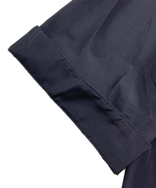 MICHEL KLEIN（ミッシェルクラン）MICHEL KLEIN (ミッシェルクラン) 半袖ブラウス ネイビー サイズ:38の古着・服飾アイテム