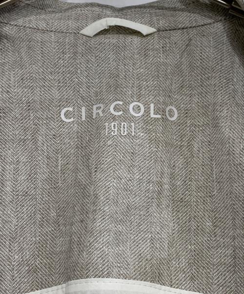 MICHEL KLEIN（ミッシェルクラン）MICHEL KLEIN (ミッシェルクラン) Circolo 1901 (チルコロ1901) フォーマルジャケット ブラウン サイズ:50 未使用品の古着・服飾アイテム