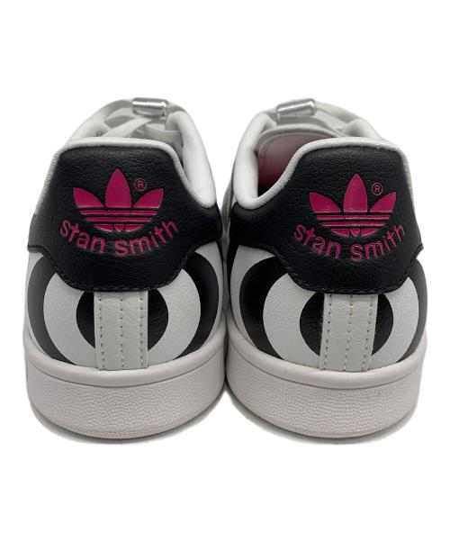adidas（アディダス）adidas (アディダス) marimekko (マリメッコ) ローカットスニーカー ホワイト×ブラック サイズ:24の古着・服飾アイテム