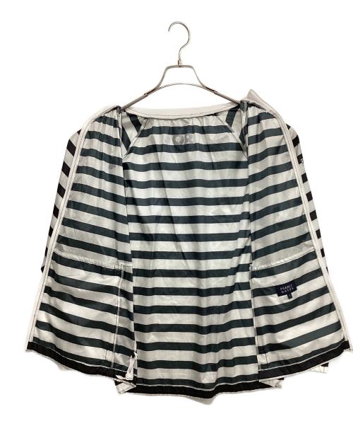 PEARLY GATES（パーリーゲイツ）PEARLY GATES (パーリーゲイツ) ゴルフウェア(トップス) ブラック×グレー サイズ:Mの古着・服飾アイテム